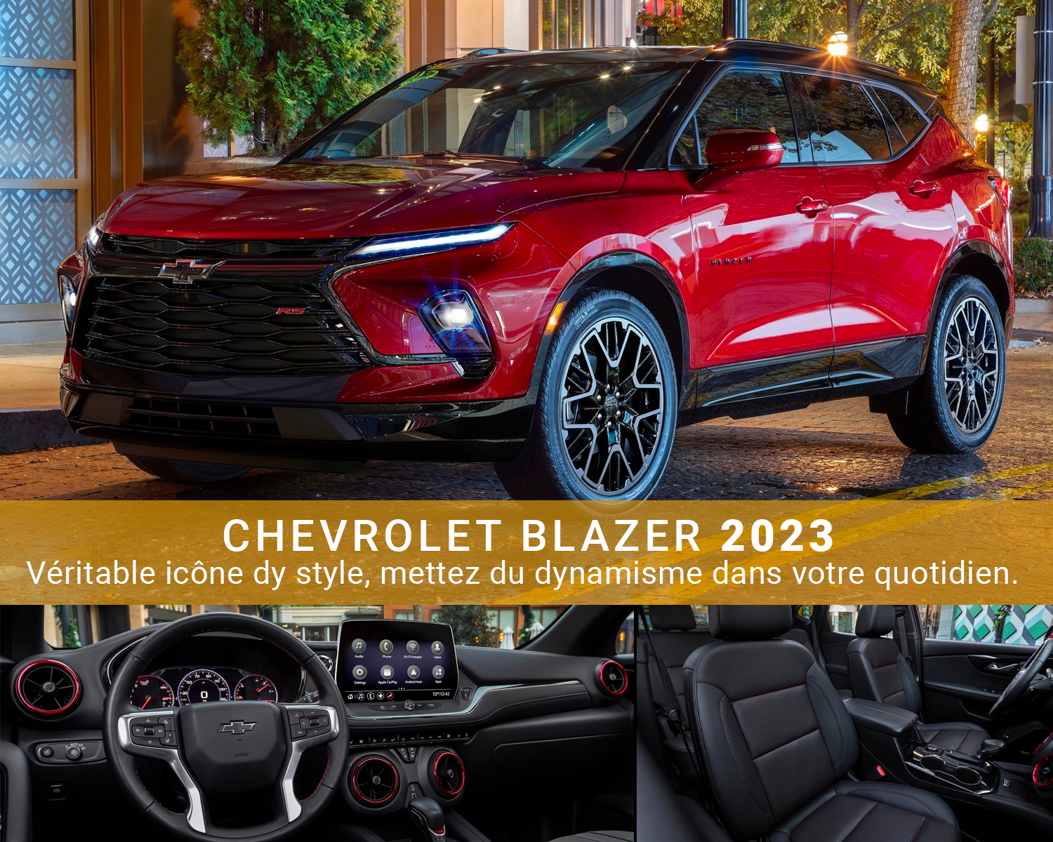 Chevrolet Blazer 2023 : le VUS qui plaira à tous